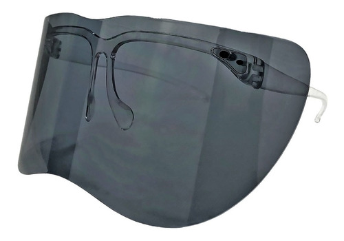 Media Careta Lente Protector Visera Marco Soporte Gafas 