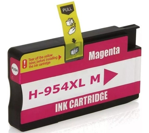 Cartucho De Tinta Generico Marca Tigre Para 954xl Magenta 