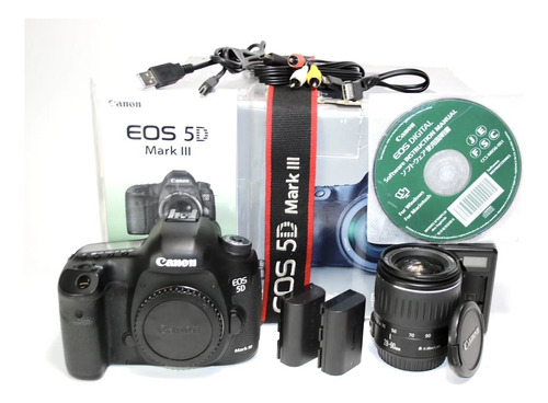 Canon Eos 5d Mark Iii 22.3mp Dslr + 28-90mm Lens Kit