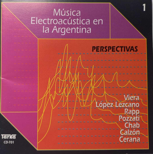 Musica Electroacustica En La Argentina Persectivas Cd Pvl 