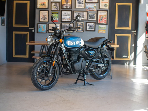 Imagen 8 de 25 de Royal Enfield Hntr 350 Rebel Blue Reserva