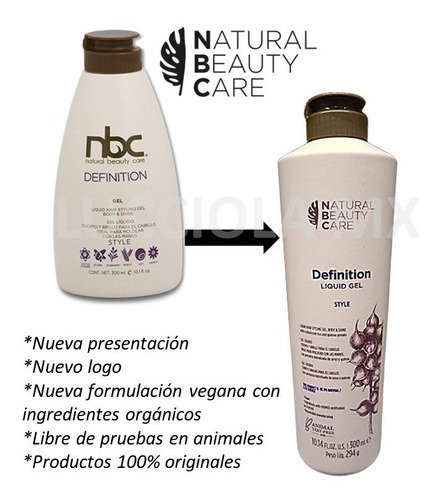 3 Piezas Definition 300 Ml Gel Líquido Para Definir Rizos