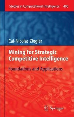 Libro Mining For Strategic Competitive Intelligence - Cai...