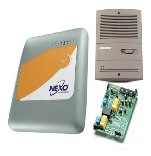 Imagen 1 de 10 de Central Telefonica Nexo 3x8 + Portero Y Frente Para Embutir