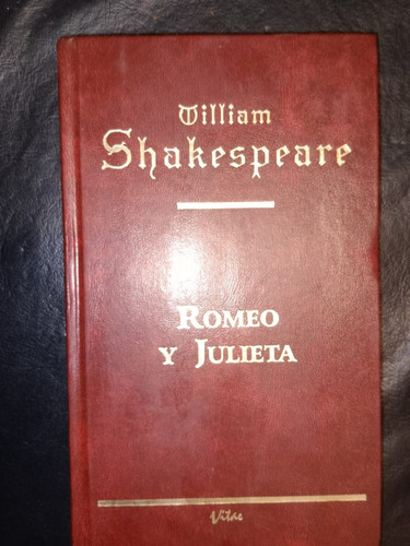 Libro Romeo Y Julieta William Shakespeare Tapa Dura