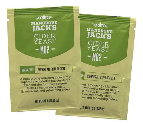 Levadura Mangrove Jack's Cider M02 Craft Series