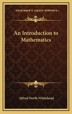 Libro An Introduction To Mathematics - Whitehead, Alfred ...