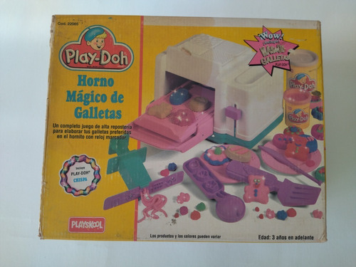 Horno Mágico Play Doh - Playskool Vintage.