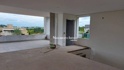 Casa Moderna Com 4 Suítes À Venda, 590 M² Por R$ 4.300.000 - Residencial Jatibela - Campinas/sp - Ca0408