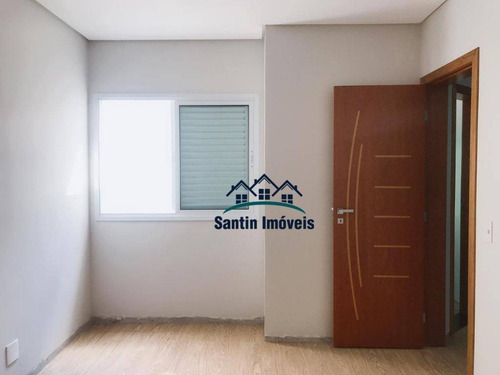 Imagem 11 de 30 de Sobrado Com 3 Dormitórios(01 Suíte)cobertura Com Churrasqueira,04 Vagas À Venda, 170 M² Por R$ 970.000 - Vila Assunção - Santo André/sp - So0332