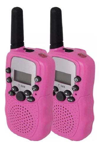Walkie Talkie Bicolor Para Ni ~ Us, El T-388 Más Vendido