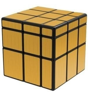 Cubo Rubik Qiyi Mirror 3x3 Speed Dorado Original