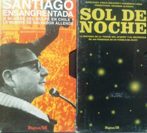 Santiago Ensangrentada/sol De Noche - Pagina 12 (vhs X2) (Usado)