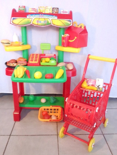 Supermercado Rondi 56 Accesorios Carrito Canasta Caja   