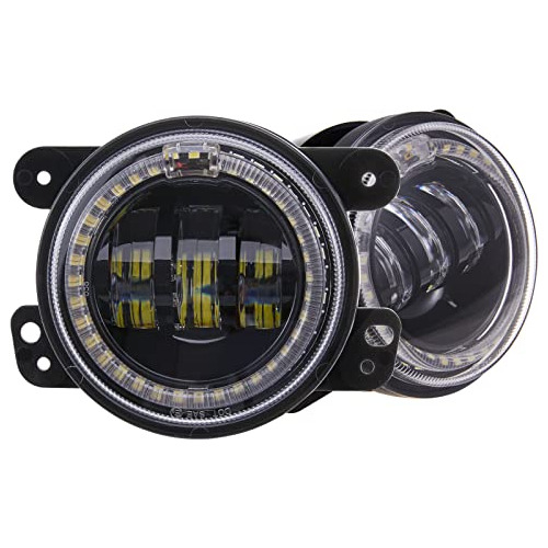 Luces Antiniebla Led De 4 Pulgadas Jeep Wrangler Jl Jlu...