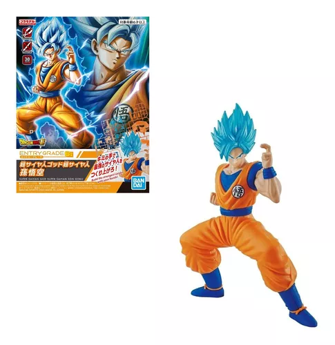 Bandai Goku Super Saiyajin Blue Model Kit Entry