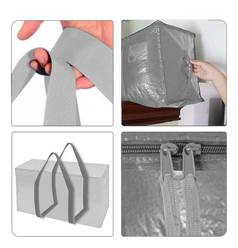 Hh Bolsas De Mudanza De Gran Tamaño Con Asas Reforzadas