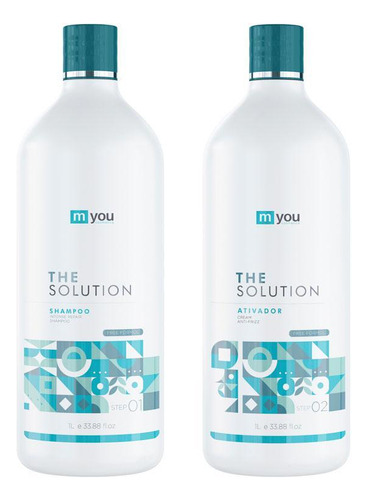 Escova Progressiva The Solution Myou 2x 1000ml