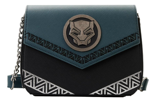 Bolsa Cruzada Loungefly Marvel Black Panther Wakanda Forever
