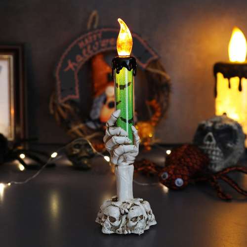 Decoraciones De Halloween, Paquete De 6 Linternas De Velas