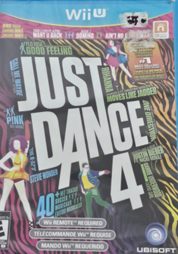 Just Dance 4 Wiiu Nuevo Sellado En Buen Estado