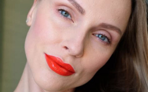 Lipstick Liquido Rojo 300 Mandarin Mash De Estee Lauder Rojo
