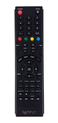 Control Remoto Para Tv's Simply Xhy352-3