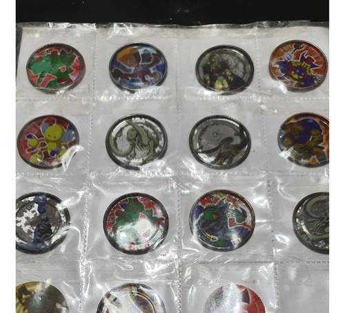 Tazos Yu-gi-oh! X Años, Metalix, Silver, Crystal Y Chokas (Usado)
