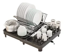 Comprar Escurridor De Platos Plegable Secaplatos Para Cocina Con Desague Secador De Loza Rack Organizador De Cocina Wakeshome