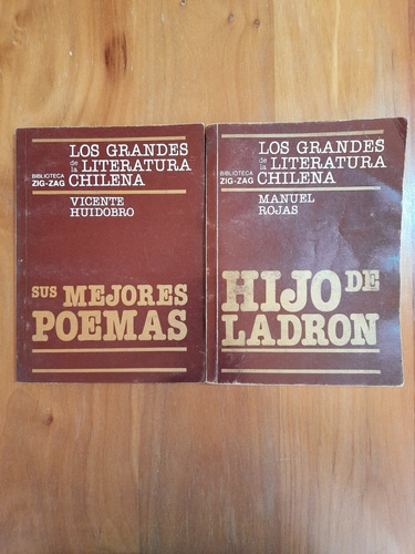 Pack Libros Huidobro  Rojas.