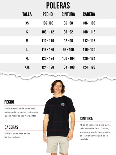 Polera Mc Surf Skate Action Café Hombre Maui And Sons