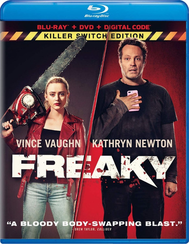 Blu-ray + Dvd Freaky / Este Cuerpo Esta Para Matar