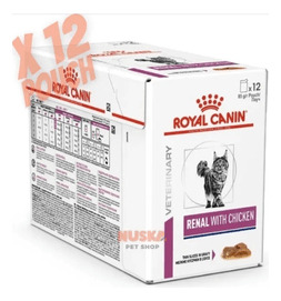 Royal Canin Pouch Renal Para Gato X 12 Unidades