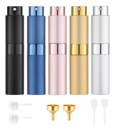 5 Mini Atomizador Para Perfume Botella De Perfume Spray 8ml
