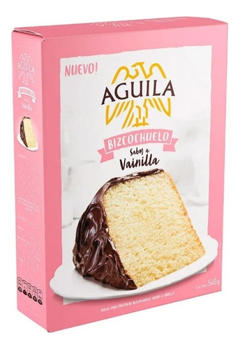 Bizcochuelo Aguila Vainilla X 540 Gramos 