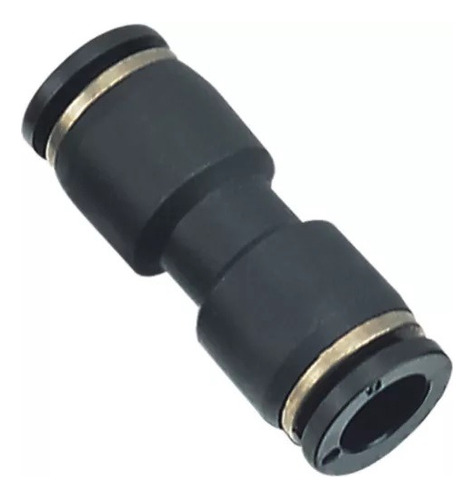 Conector Unión Rápido Recto Tubo De 6mm Neumática