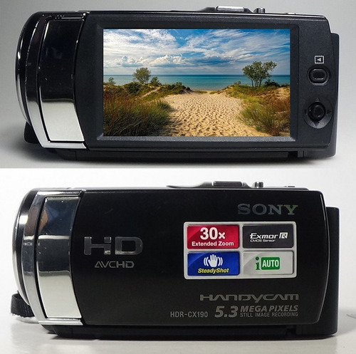 Filmadora Sony Hdr-cx190 Full Hd Hdmi Limpa