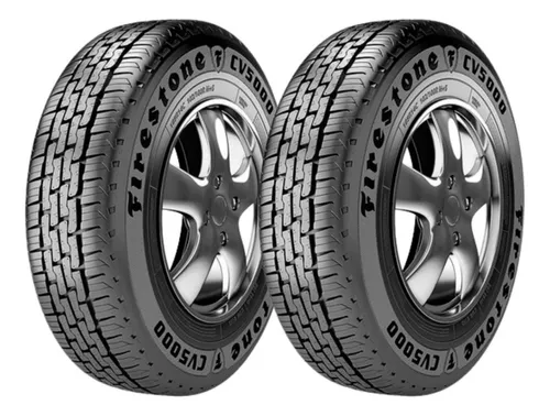 Kit 2 Pneus Aro 16 225/75r16c Firestone Cv5000 121re Ht