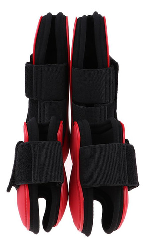 2 Pares Patas Botas Frente Trasero Accesorios De Rojo