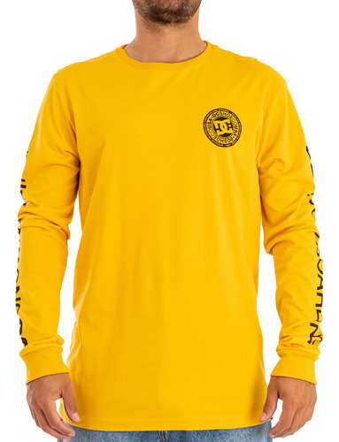 Remera Ml Snowboarding (amarillo) Dc