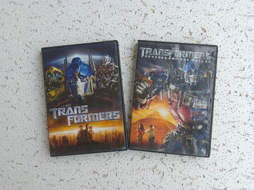 Dvd Transformers Y Transformers Revenge Of The Fallen (Usado)