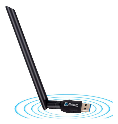 Antena Wifi Ac1200 Dualband 2.4ghz Y 5ghz 1200mb