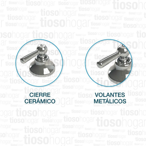 Imagen 5 de 10 de Griferia Bidet Transferencia Cierre Ceramico Aqualaf Itati