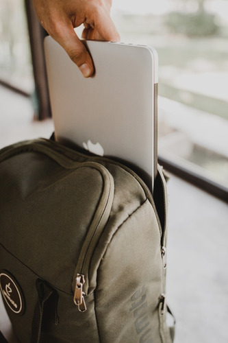 Mochila Matera Para Notebook - Militar
