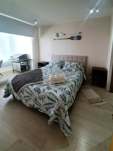 Departamento Reñaca Amoblado Con Privilegiada Vista
