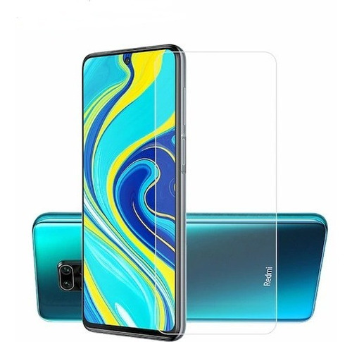 Protector Vidrio Templado Xiaomi Redmi Note 9 Colocado