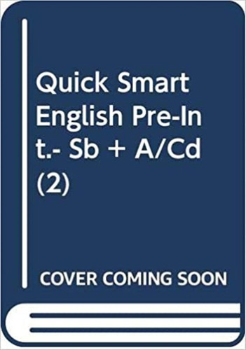 Qse - Quick Smart English Pre-intermediate - Student´s Book + 02 Audio Cds, De Wilson, Ken. Editora Special Book Service Em Inglês