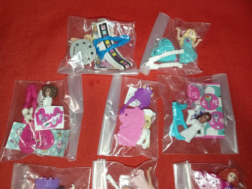 Barbie Kinder Sorpresa Coleccion 8 Figuras Originales (Usado)