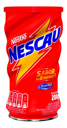 Achocolatado Em Pó Nescau Nestle Lata 200g