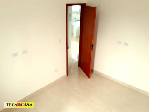 Imagem 6 de 9 de Bairro Residencial Maracanã Em Praia Grande. Linda Casa Alta De Condomínio Novo Para Venda, Contendo 02 Dormitórios - Ca4281